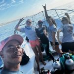 cabo private guide dive team laura and captain
