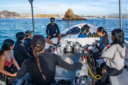 dive briefing cabo private guide
