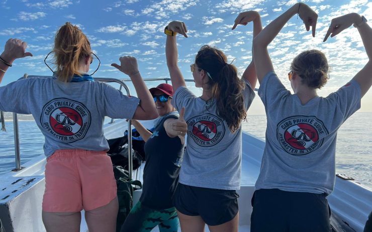 padi divemaster trainee internship cabo san lucas