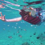 snorkeling with children in Cabo San Lucas