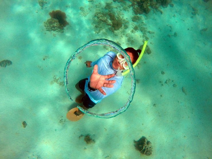 underwatedr bubble ting