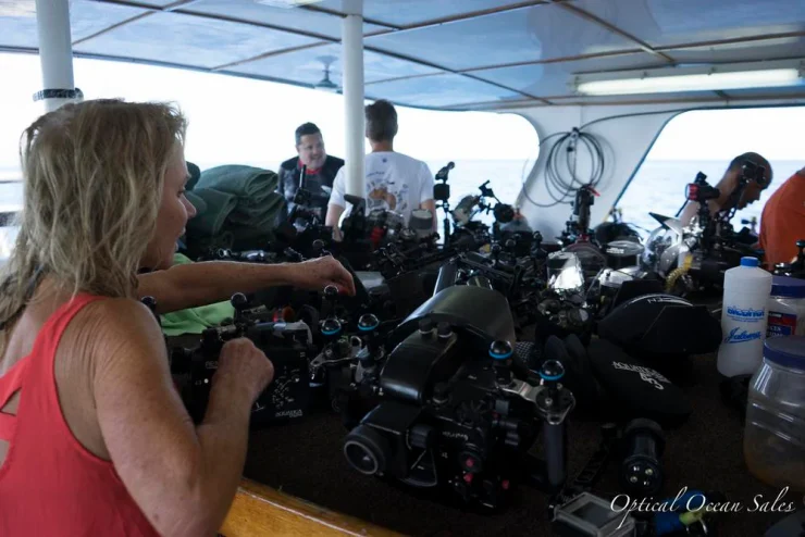 underwater camera scuba diving liveboard